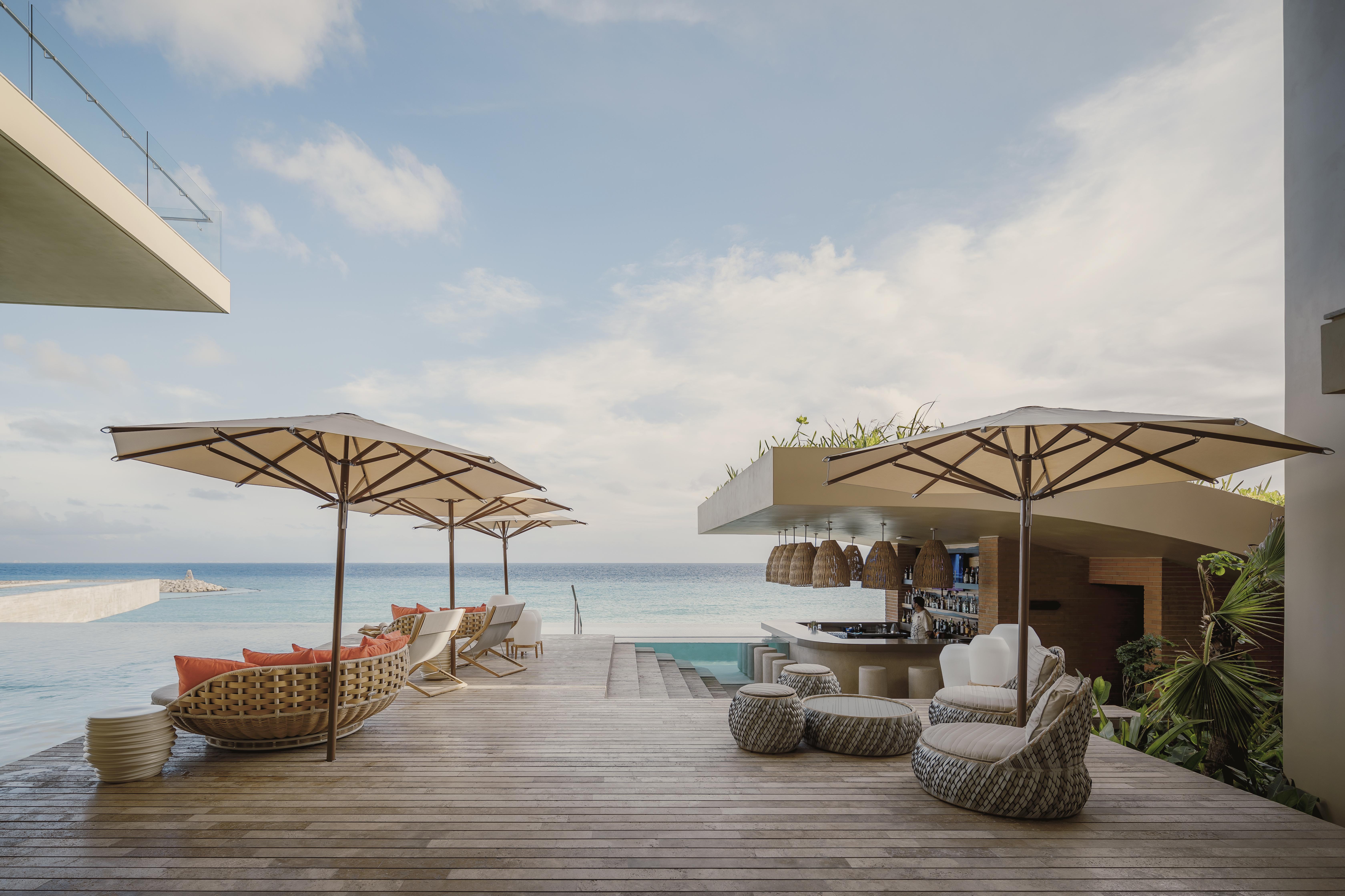La Casa De La Playa By Xcaret (Adults Only) Otel Los Dos Compadres Dış mekan fotoğraf