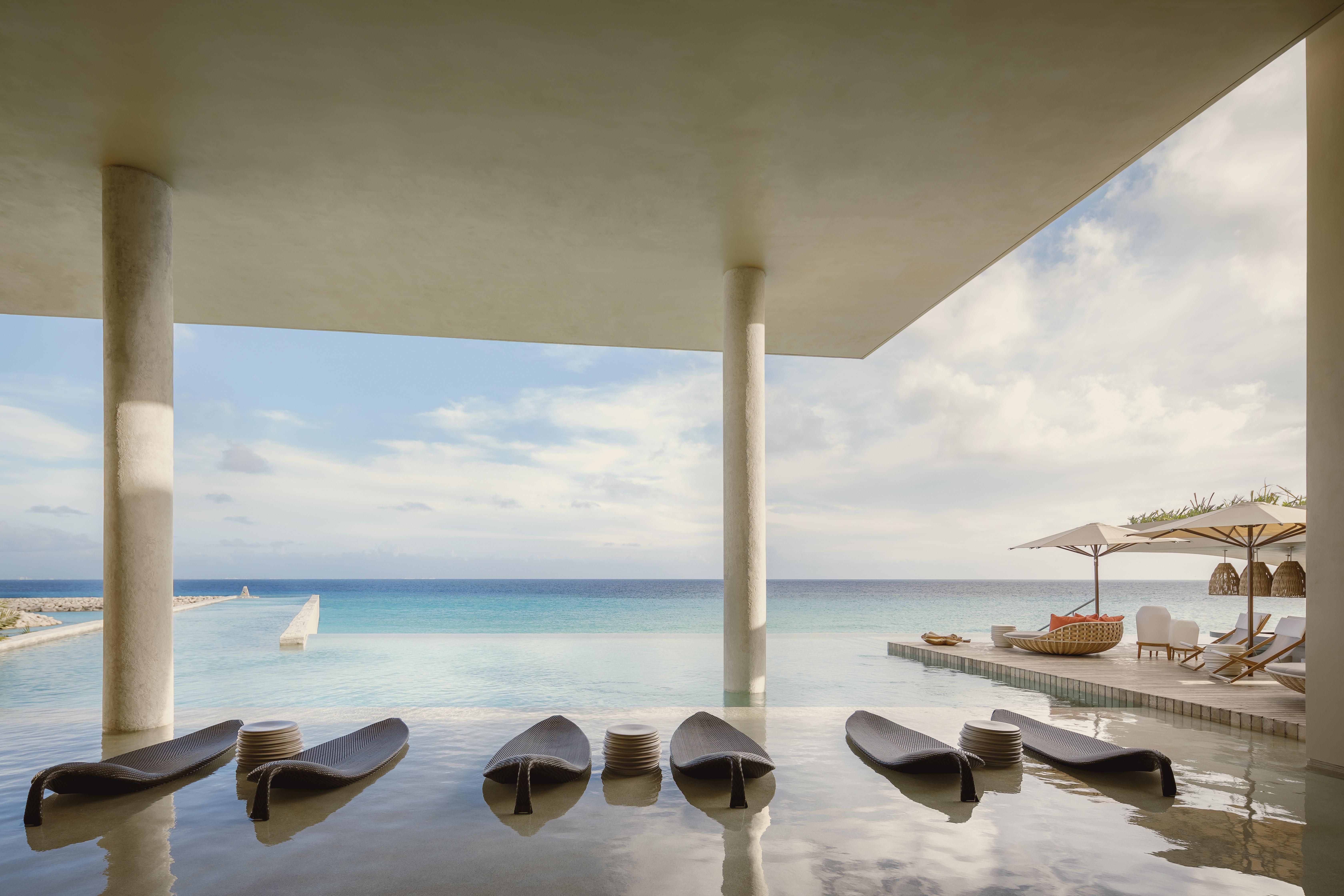 La Casa De La Playa By Xcaret (Adults Only) Otel Los Dos Compadres Dış mekan fotoğraf
